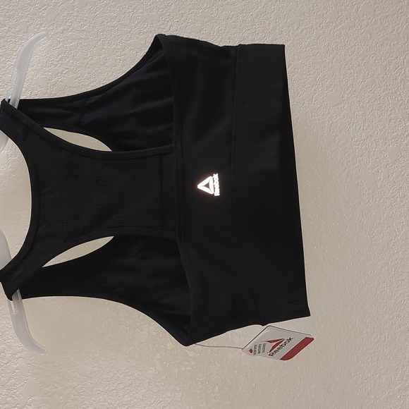 Reebok Women's Essential Sports Bra with Back Pocket and Removable Cups - Picture 8 of 8